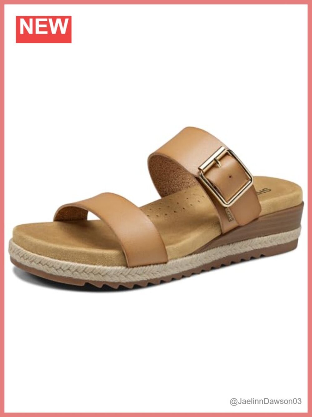 Comfortable Arch Support Flat Sandals with Buckle, Slingback, Slide Style, Slip